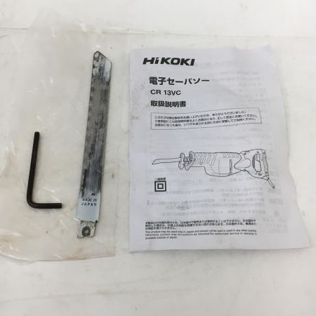  HiKOKI ハイコーキ セーバーソー CR13VC グリーン 本体のみ コード式
