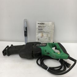 △△ HiKOKI ハイコーキ セーバーソー  CR13VC  本体のみ 100v  CR13VC グリーン Cランク