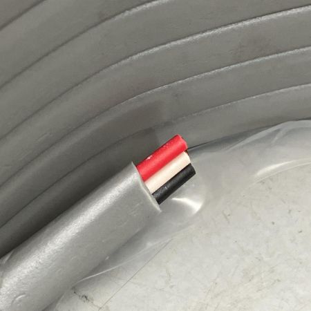  富士電線工業 電材 VVFケーブル　グレー 3芯2.0㎜×100m　 2024年11月 製造