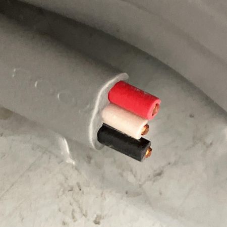  富士電線工業 電材 VVFケーブル　グレー 3芯2.0㎜×100m　 2024年11月 製造