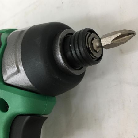  HiKOKI ハイコーキ 10.8v　充電式インパクトドライバ　　充電器・充電池2個・ケース付 WH12DD グリーン