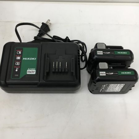  HiKOKI ハイコーキ 10.8v　充電式インパクトドライバ　　充電器・充電池2個・ケース付 WH12DD グリーン