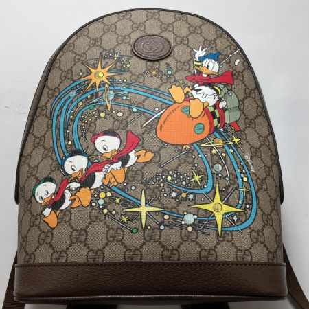  GUCCI グッチ  リュックサック GGスプリーム ディズニーコラボ ドナルドダック 552884･493075