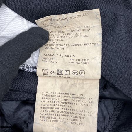  BLACK COMME des GARCONS ダメージ加工 フリルワンピース  AD2024 1O-A002 ブラック