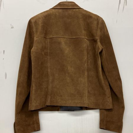  SAINT LAURENT スウェードジャケット クルミボタン レザー SIZE 46  ブラウン