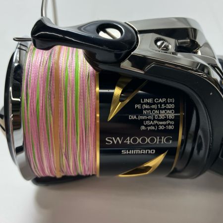  SHIMANO シマノ スピニングリール SHIMANO 04073 20ステラSW4000HG 04073
