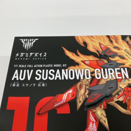  KOTOBUKIYA コトブキヤ プラモデル メガミデバイス 皇巫 スサノヲ 紅蓮