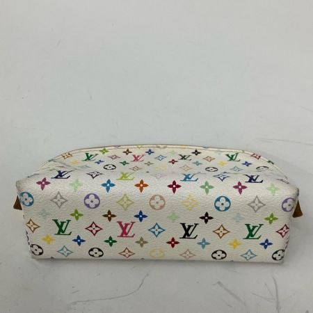 LOUIS VUITTON ルイヴィトン ポーチ モノグラム ポシェット・コスメティック M47354 ホワイト