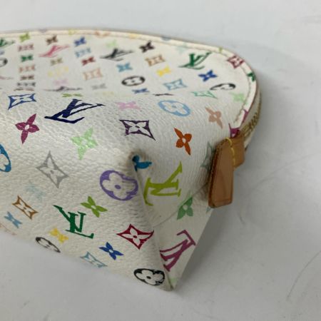 LOUIS VUITTON ルイヴィトン ポーチ モノグラム ポシェット・コスメティック M47354 ホワイト