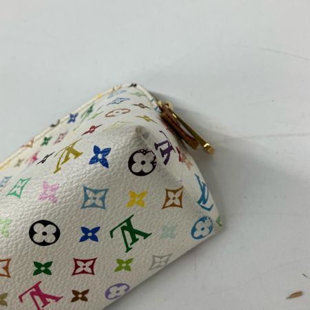 LOUIS VUITTON ルイヴィトン ポーチ モノグラム ポシェット・コスメティック M47354 ホワイト