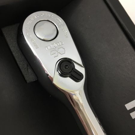  KTC ケーティーシー nepros 9.5sqラチェットハンドル NBR390 シルバー 箱付