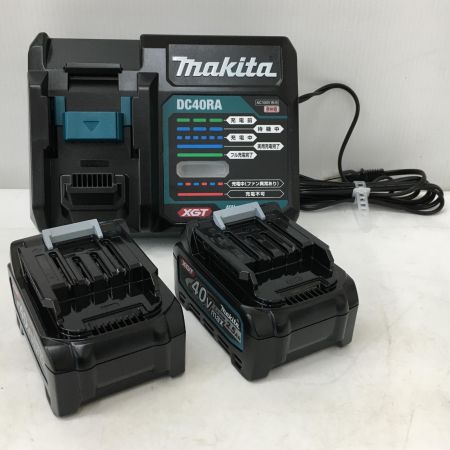  MAKITA マキタ 40V　充電式インパクトドライバ(バッテリBL4025×2本・充電器DC40RA・ケース付) TD002GRDX ブルー