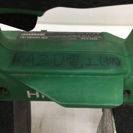  HITACHI 日立 充電式ロータリーバンドソー CB18DBL 83mm 18v 充電池1個付 記名あり