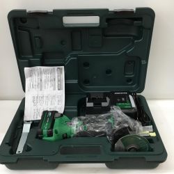 △△ HiKOKI ハイコーキ 18V 充電式 100mm　ディスクグラインダ　バッテリー1個・充電器・ケース付 G18DSL2(XPZ) Sランク