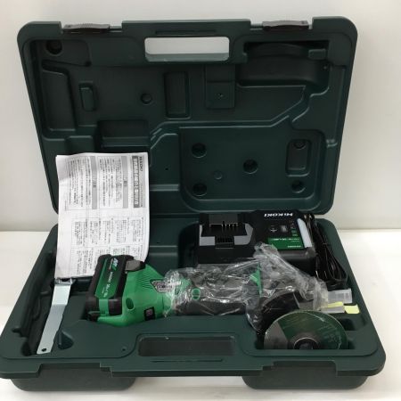 HiKOKI ハイコーキ 18V 充電式 100mm　ディスクグラインダ　バッテリー1個・充電器・ケース付 G18DSL2(XPZ)