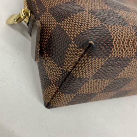 LOUIS VUITTON ルイヴィトン ダミエ・エベヌ ポッシュ・コスメティックポーチ 47516