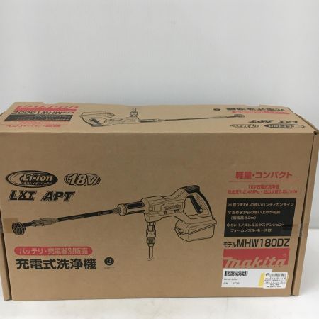  MAKITA マキタ 高圧洗浄機 2.4MPa 2.5L/min 18v MHW180DZ