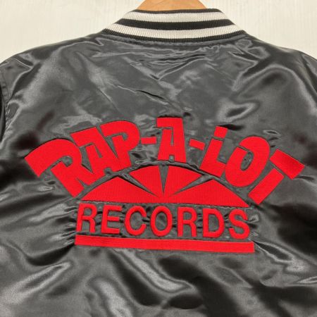  Supreme シュプリーム 17SS RAP-A-LOT RECORDS SATIN CLUB JACKET S size RN101837 ブラック