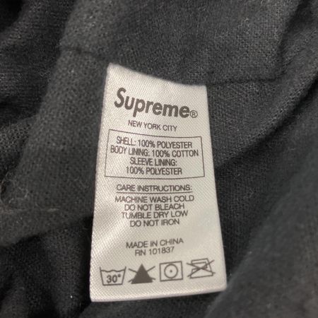  Supreme シュプリーム 17SS RAP-A-LOT RECORDS SATIN CLUB JACKET S size RN101837 ブラック