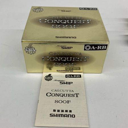  SHIMANO シマノ ベイトリール  04カルタッタコンクエスト800F 01854