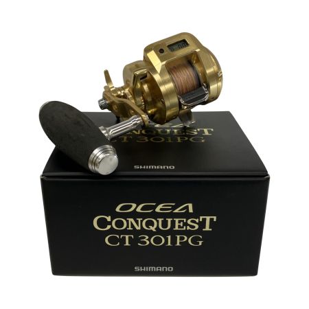  SHIMANO シマノ 18オシアコンクエストCT301PG ハンドルノブカスタム済 03823