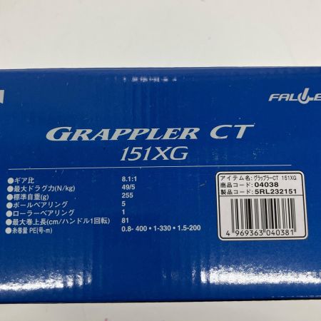 SHIMANO シマノ ベイトリール　19グラップラー CX 151XG 04038