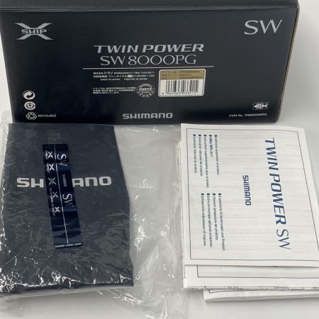  SHIMANO シマノ スピニングリール 15ツインパワーSW 8000PG 03321