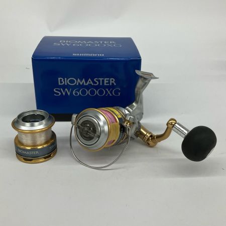  SHIMANO シマノ スピニングリール 16バイオマスターSW6000XG 替えスプール付 03611