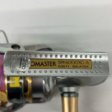  SHIMANO シマノ スピニングリール 16バイオマスターSW6000XG 替えスプール付 03611