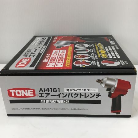  TONE トネ エアーインパクトレンチ 常圧 AI4161 レッド