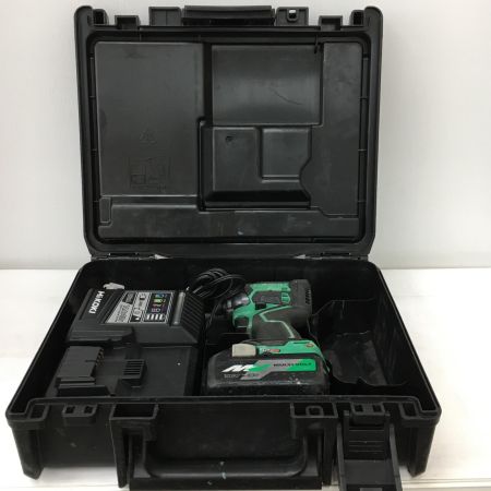  HiKOKI ハイコーキ コードレスインパクトドライバ WH36DC 36v 充電器・充電池1個・ケース付