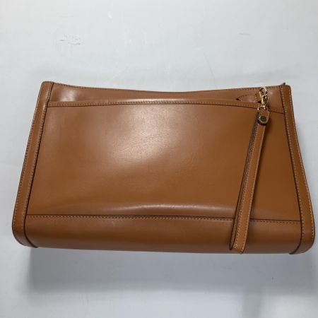  Somes Saddle ソメスサドル セカンドバッグ レザー×キャンバス  ブラウン×ネイビー