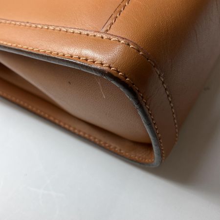  Somes Saddle ソメスサドル セカンドバッグ レザー×キャンバス  ブラウン×ネイビー