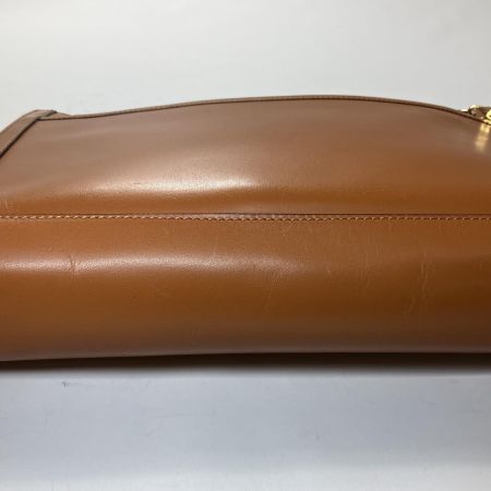  Somes Saddle ソメスサドル セカンドバッグ レザー×キャンバス  ブラウン×ネイビー