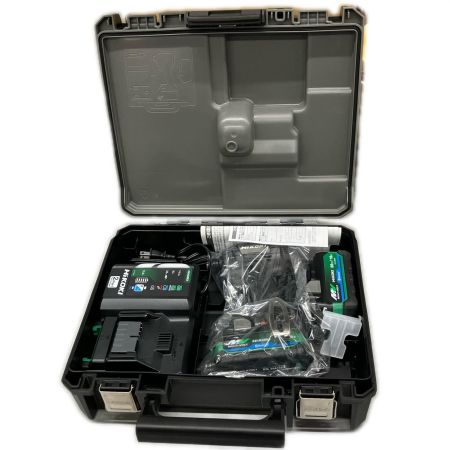  HiKOKI ハイコーキ インパクトドライバ ブラック充電器・充電池2個・ケース付 36v 2.5Ah J8500313 WH36DD