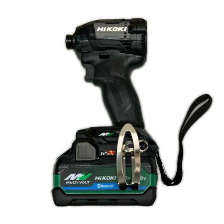  HiKOKI ハイコーキ インパクトドライバ ブラック充電器・充電池2個・ケース付 36v 2.5Ah J8500313 WH36DD