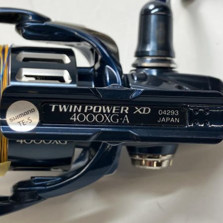  SHIMANO シマノ スピニングリール 21ツインパワーXD 4000XG-A 夢屋ノブカスタム済  04293 