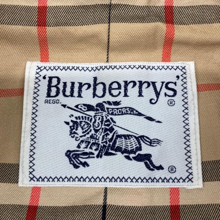  Burberrys バーバリーズ Burberrys 薄玉虫 トレンチコート ノバチェック 白タグ 90sヴィンテージ FD082-039-41 C-TK83 カーキ