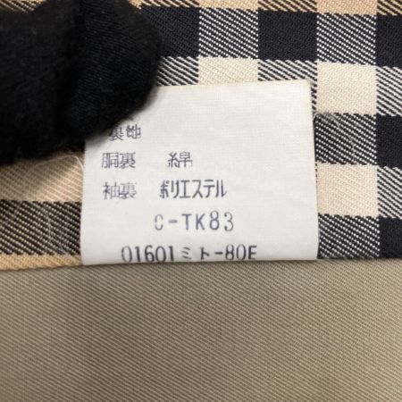  Burberrys バーバリーズ Burberrys 薄玉虫 トレンチコート ノバチェック 白タグ 90sヴィンテージ FD082-039-41 C-TK83 カーキ