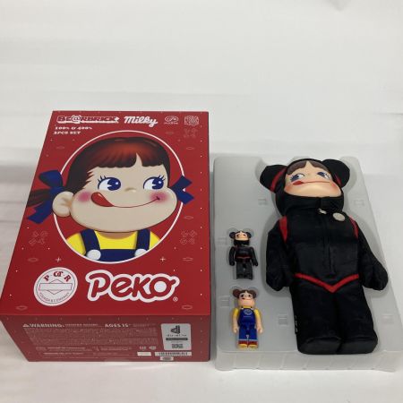  FUJIYA  MEDICOM TOY  BE＠RBRICK POTR ペコちゃん 100％ & 400％