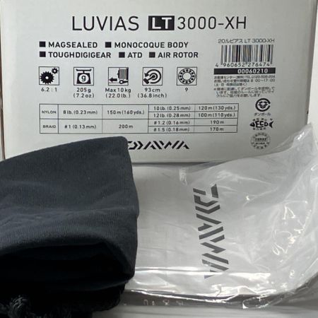  DAIWA ダイワ スピニングリール 20ルビアス LT3000-XH GOMEXUSスタンド 276474 