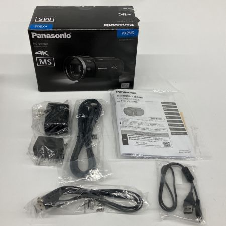  Panasonic パナソニック デジタル4Kビデオカメラ 2024年製  HC-VX2MS