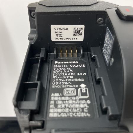  Panasonic パナソニック デジタル4Kビデオカメラ 2024年製  HC-VX2MS