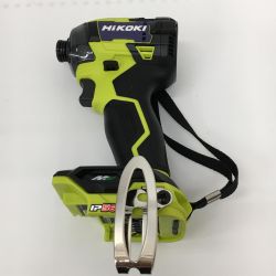 △△ HiKOKI ハイコーキ 36V  充電式インパクトドライバ　本体のみ WH36DD イエロー Sランク