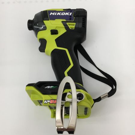  HiKOKI ハイコーキ 36V  充電式インパクトドライバ　本体のみ WH36DD イエロー
