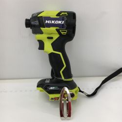 △△ HiKOKI ハイコーキ 充電式インパクトドライバ　36V 本体のみ WH36DD イエロー Sランク