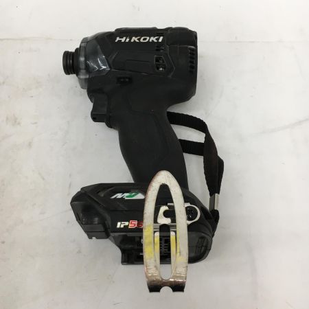  HiKOKI ハイコーキ 36v　コードレスインパクトドライバ WH36DC ブラック マルチボルト  充電器・充電池1個・ケース付