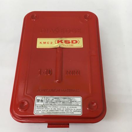  MITSUBISHI ミツビシ コバルトハイスドリルセット ステンレス用 KSD-SET-19P