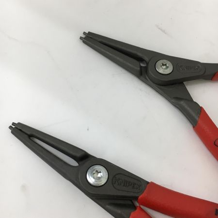  KNIPEX クニペックス スナップリングプライヤーセット 4本組 穴用+軸用 19-60mm 美品