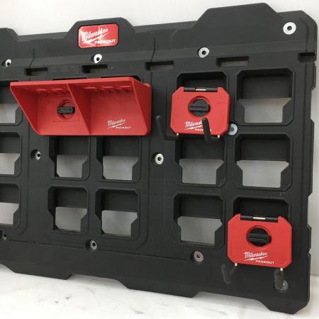  Milwaukee ユーティリティフック 2個セット ﾏｳﾝﾃｨﾝｸﾞﾌﾟﾚｰﾄ レッド